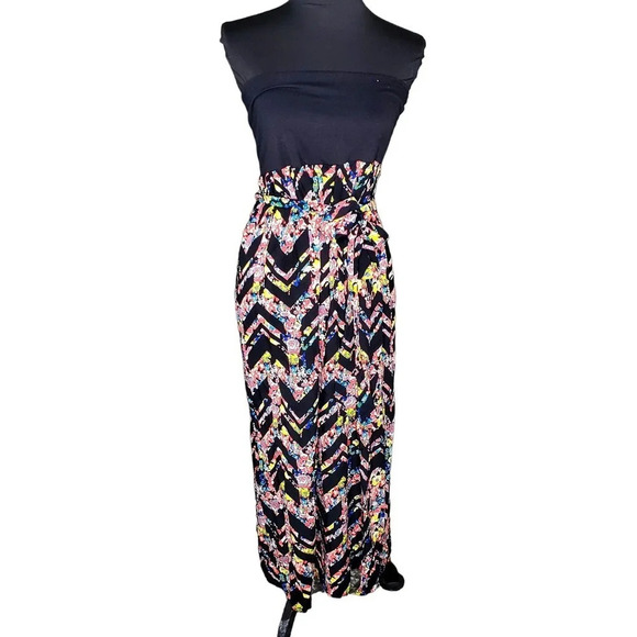 Xhilaration Strapless Floral Maxi Dress - Picture 1 of 5